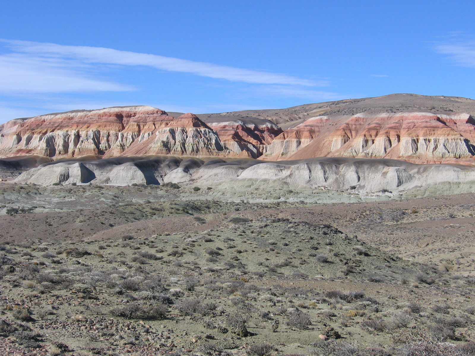 Cerro Colorado en el Bosque Petrificado de Sarmiento